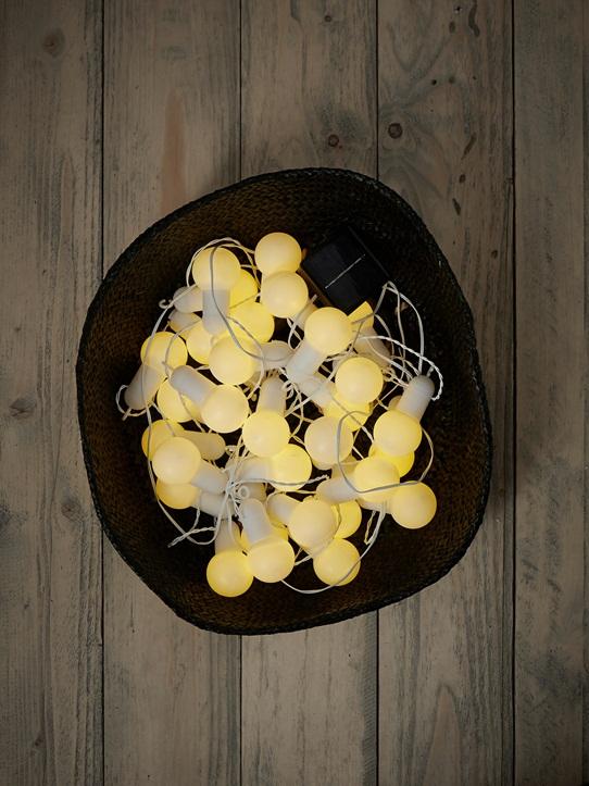 Guirlande lumineuse solaire blanc