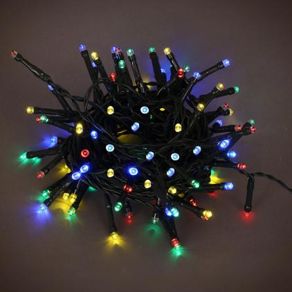 Guirlande LED solaire extérieure multicolore 150 L