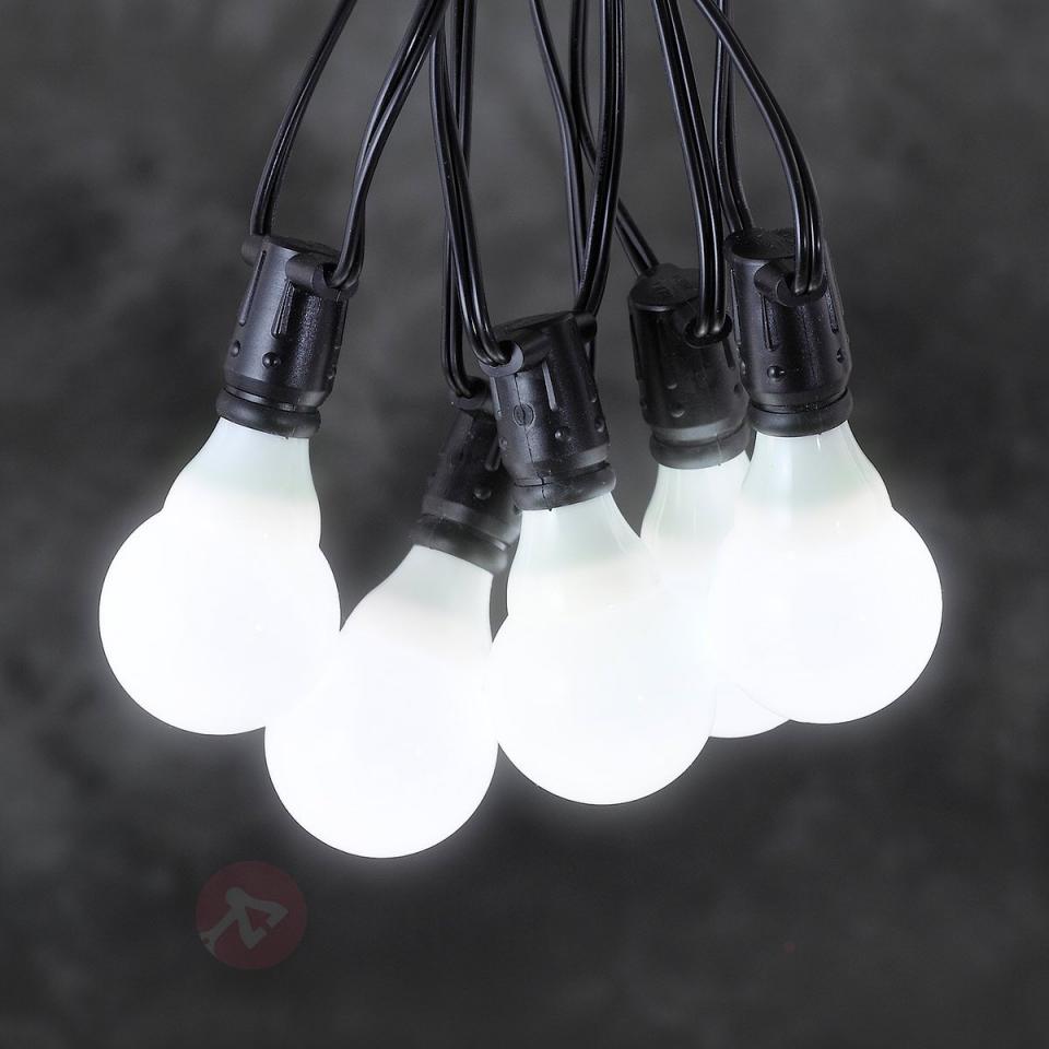 Guirlande guinguette système 24V LED E10 blanc