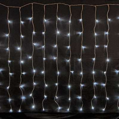 Rideau solaire 200 LED animé 5 fonctions 200 x 200
