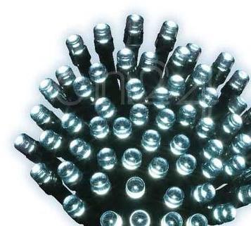 Batterie LED Lichterkette Zeitschaltuhr kaltweiss