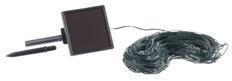 Filet lumineux solaire avec 144 LED blanc chaud - 2 Filet lumineux solaire avec
