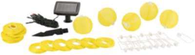 Guirlande LED solaire 3 8 m à 20 mini-lampions - multicolore Guirlande LED solaire 3 8