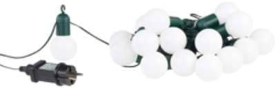 Guirlande guinguette 4,75 m 20 ampoules LED 1W - B