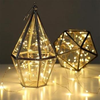 Guirlande lumineuse en cuivre