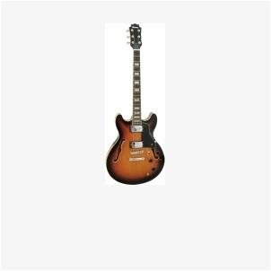 DIMAVERY SA-610 Jazz Guitar, sunburst