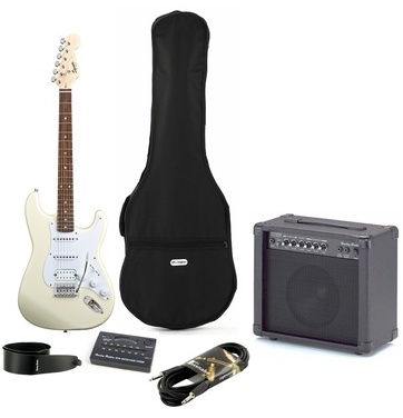 Squier Bullet Strat HSS Bundle