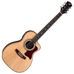 Luna Amp100 Americana Parlor - Guitare Folk électr