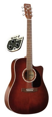 ART & LUTHERIE FOLK CUTAWAY GUITARE FOLK ELECTRO A