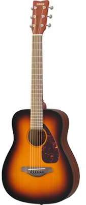 YAMAHA JR2TBS GUITARE FOLK ACOUSTIQUE 3/4 TOB. BRO