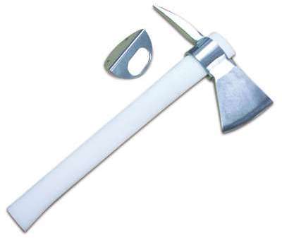 Hache pour des chambres froides avec manche en polyéthylène Hache pour des chambres froides