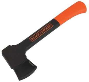 BLACK+DECKER Hache avec poignée en fibre de verre