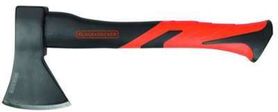 BLACK+DECKER Hache avec poignée en fibre de verre