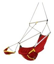 Ticket to the moon Moonchair - Fauteuil hamac Bordeaux Ticket to the moon Moonchair