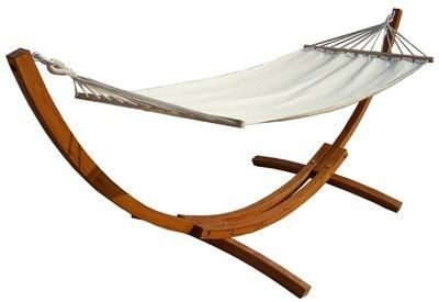 HAMAC BOIS RELAX - DALLAS - 3M - BLEU MELANGE HAMAC BOIS RELAX - DALLAS