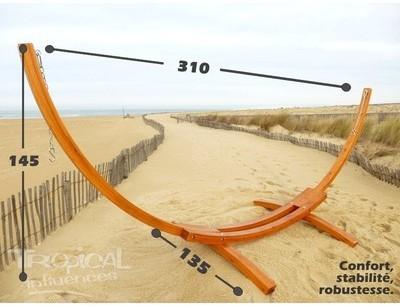 Support de hamac bois Latino relax L