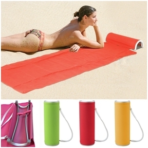 Tapis de plage Siesta, avec appuie tête, plusieurs