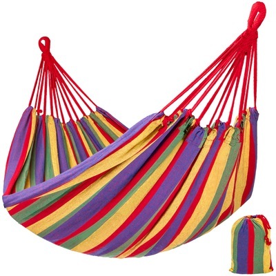Hamac, Suspendu, XXL, 210 cm x 150 cm, Sac de rang
