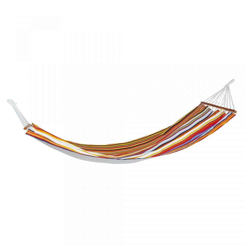 Toile de hamac multicolore 1 place Multicolore