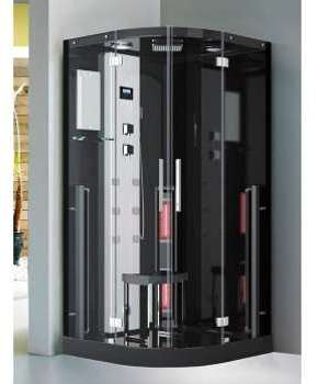 Douche Boreal Combi 100C angulaire 100x100 - hammam Douche Boreal Combi 100C angulaire