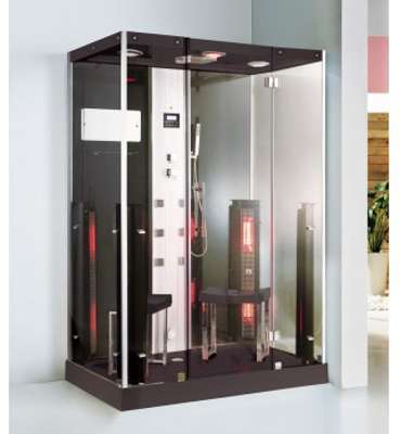 Douche Boreal Combi Duo 145 - hammam infrarouge à spectre Douche Boreal Combi Duo 145