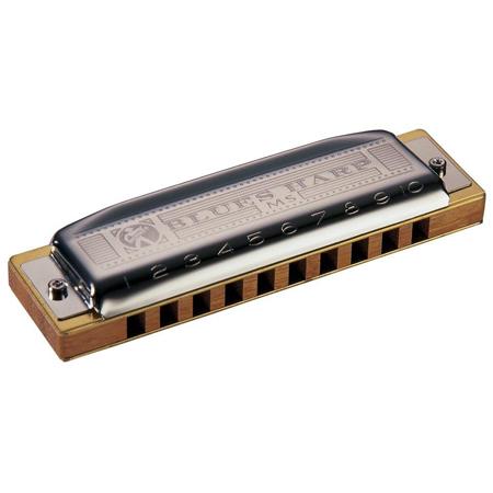 HOHNER MS BLUES HARP HARMONICA 10 TROUS C