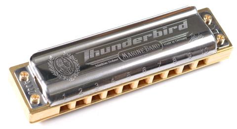 HOHNER THUNDERBIRD HARMONICA 10 TROUS LOW C (Do mi