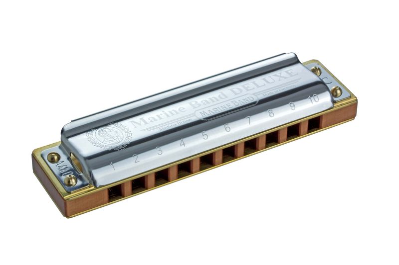 HOHNER MARINE BAND DELUXE HARMONICA 10 TROUS C