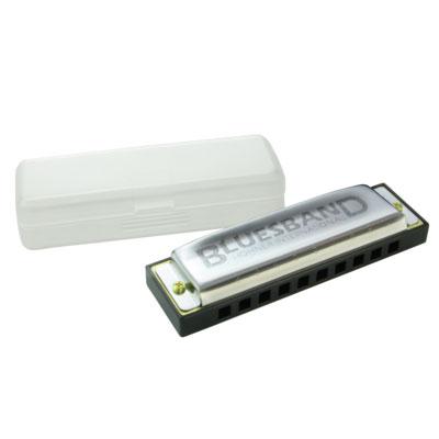 HOHNER BLUES BAND HARMONICA 10 TROUS C