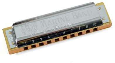 HOHNER MARINE BAND HARMONICA 10 TROUS D