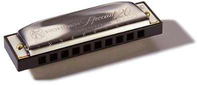 HOHNER SPECIAL 20 HARMONICA 10 TROUS F