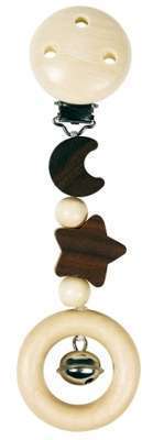 Hochet Pince lune et étoile Heimess - Jouets en bo