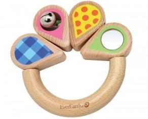 EVEREARTH Hochet à Attraper Gouttes Multicolores -