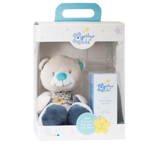Arthur et Lola - Coffret Parfum + Ourson Modèle Bl
