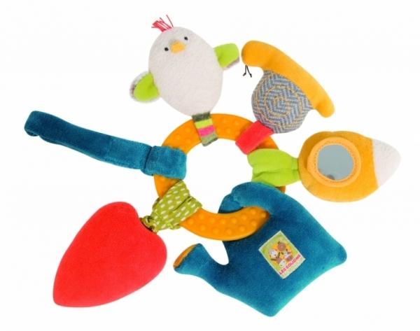 Moulin Roty Anneau hochet éveil Poule