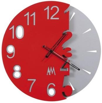 ARTI E MESTIERI horloge murale FULL MOON (Rouge -