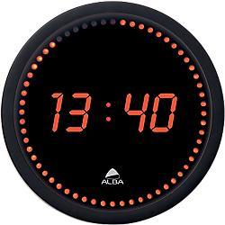 Horloge murale Alba 30 (D) x 30 (l) cm Noir