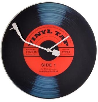 Horloge murale NeXtime Vinyl Tap Ø 43 cm
