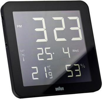 Braun - Horloge murale numérique radio-pilotée BNC