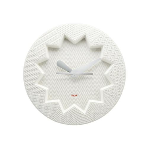 KARTELL horloge murale CRYSTAL PALACE (Blanc - Tei