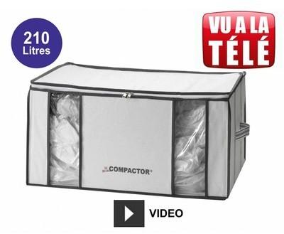 Compactor housse gain de place sous vide 210 Litres Compactor housse gain de place