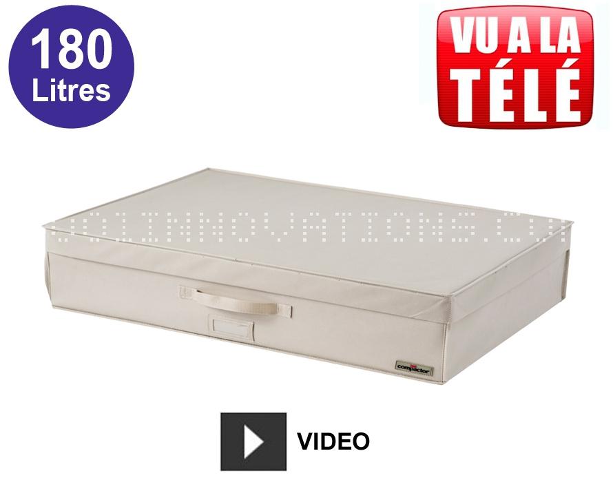 Compactor coffre gain de place sous vide extra-plat Compactor coffre gain de place