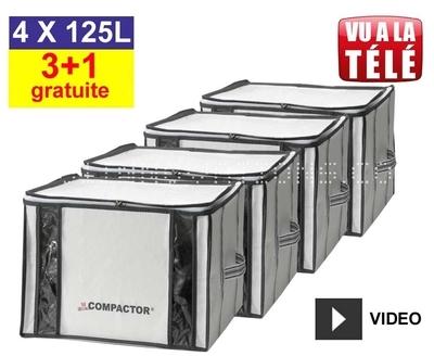 Lot promo de 4 housses Compactor 125 Litres 3 1 gratuite Lot promo de 4 housses Compactor