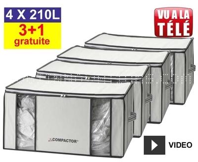 Lot promo housses Compactor 210 Litres 3 1 gratuite Lot promo housses Compactor
