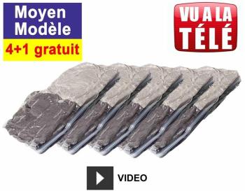Lot de 5 sachets de compression moyen modèle - 4 1 Lot de 5 sachets de compression