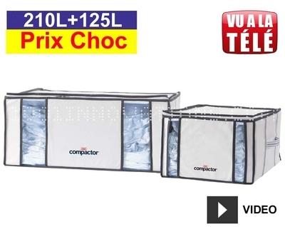 Lot promo housses Compactor 210L 125L Lot promo housses Compactor