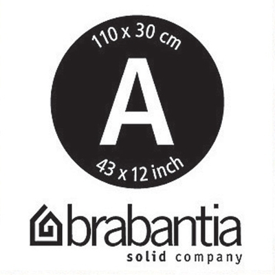 Housse pour planche à repasser Brabantia Metallic