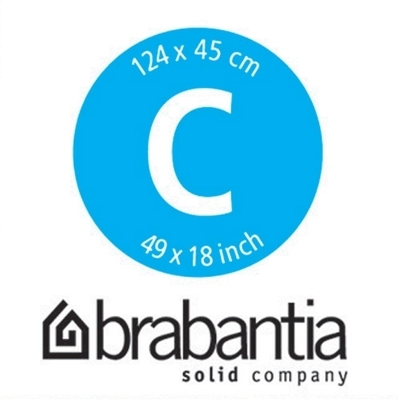 Housse pour planche à repasser Brabantia Metallic
