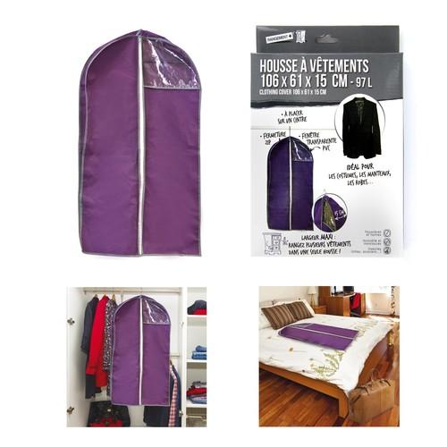 Sac vide dair à vêtements (L.61xP.106cm)