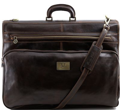 Housse de transport vêtements Marron foncé